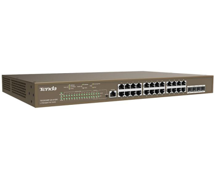 Switch Tenda TEG5328P-24-410W PoE 24-porty 410W
